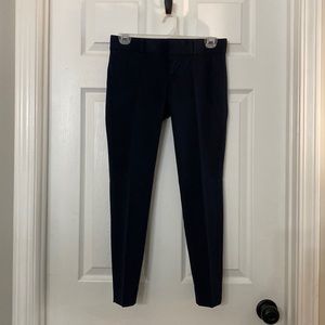 Navy Dress Pants Banana Republic Sloan Fit 00 Petite